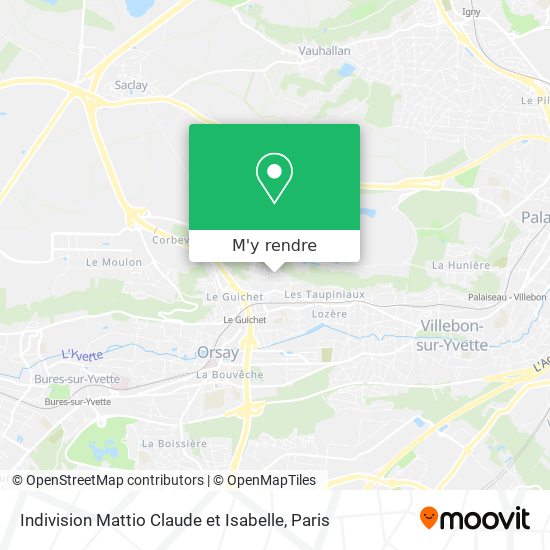 Indivision Mattio Claude et Isabelle plan