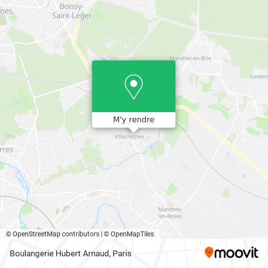 Boulangerie Hubert Arnaud plan