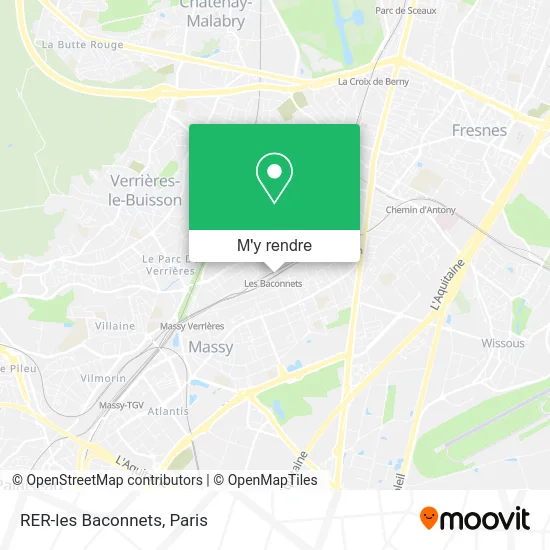 RER-les Baconnets plan