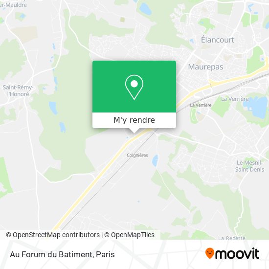 Au Forum du Batiment plan