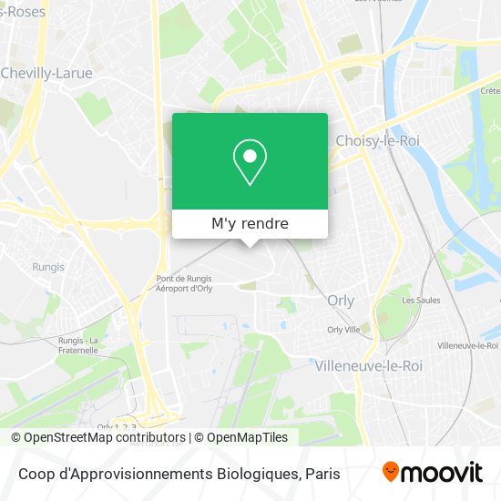 Coop d'Approvisionnements Biologiques plan