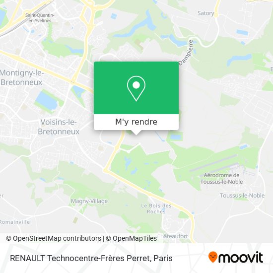 RENAULT Technocentre-Frères Perret plan