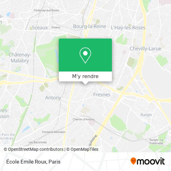 École Emile Roux plan