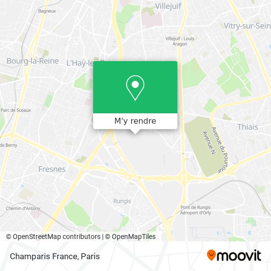 Champaris France plan