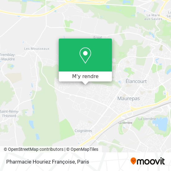 Pharmacie Houriez Françoise plan