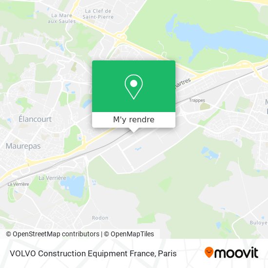 VOLVO Construction Equipment France plan