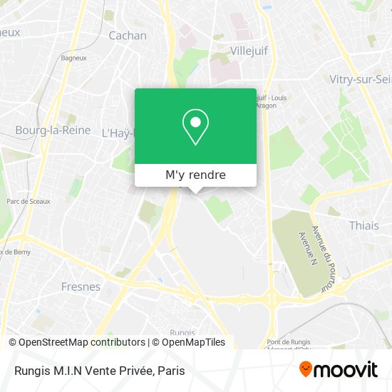 Rungis M.I.N Vente Privée plan