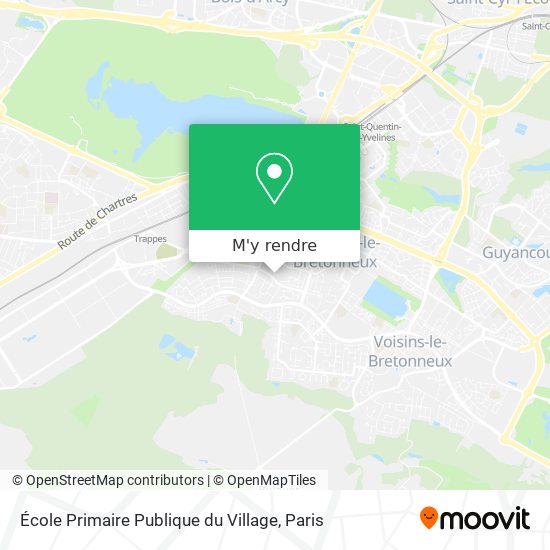 École Primaire Publique du Village plan