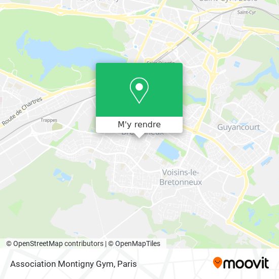 Association Montigny Gym plan