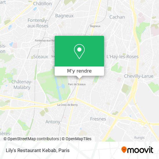 Lily's Restaurant Kebab plan