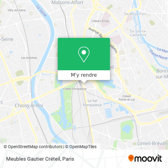 Meubles Gautier Créteil plan