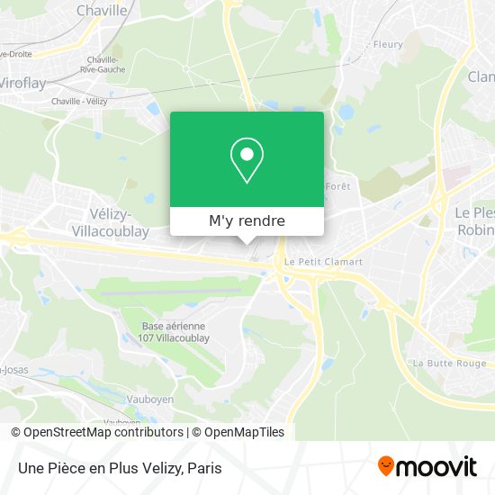 Une Pièce en Plus Velizy plan