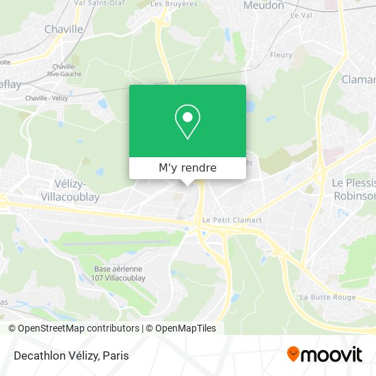 Decathlon Vélizy plan