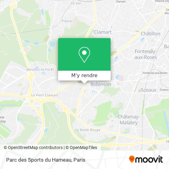 Parc des Sports du Hameau plan