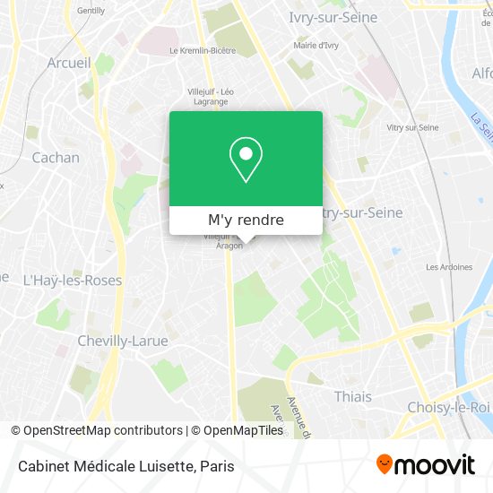 Cabinet Médicale Luisette plan