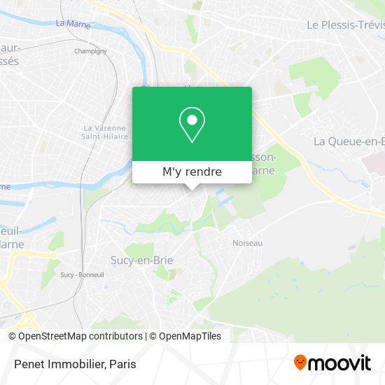 Penet Immobilier plan