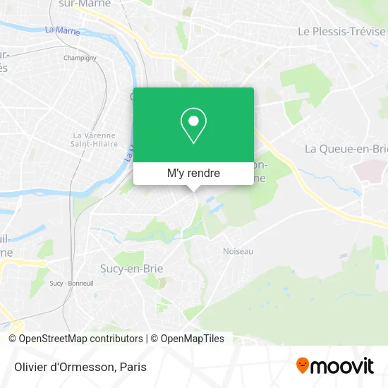 Olivier d'Ormesson plan