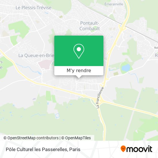 Pôle Culturel les Passerelles plan