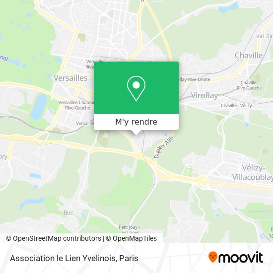 Association le Lien Yvelinois plan