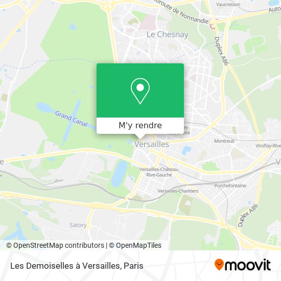 Les Demoiselles à Versailles plan