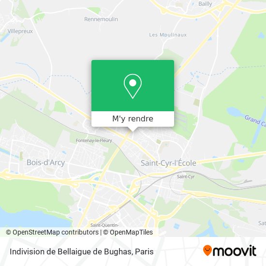 Indivision de Bellaigue de Bughas plan
