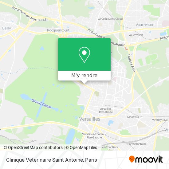 Clinique Veterinaire Saint Antoine plan