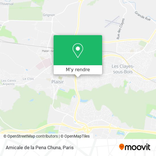 Amicale de la Pena Chuna plan