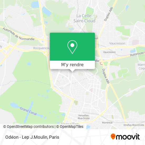 Odéon - Lep J.Moulin plan