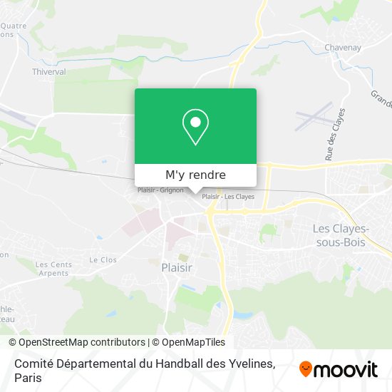 Comité Départemental du Handball des Yvelines plan