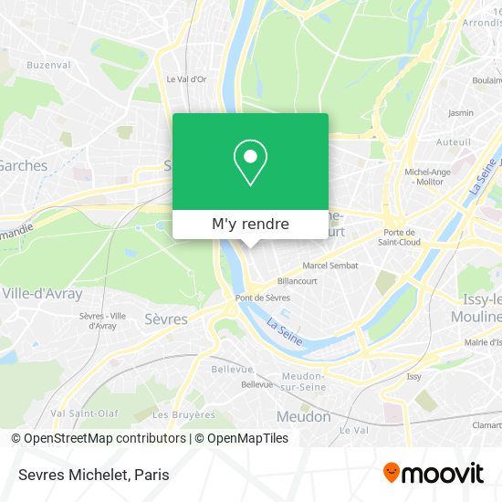 Sevres Michelet plan