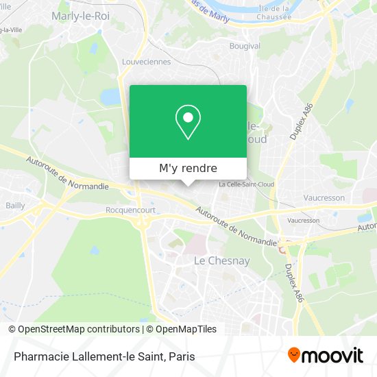 Pharmacie Lallement-le Saint plan