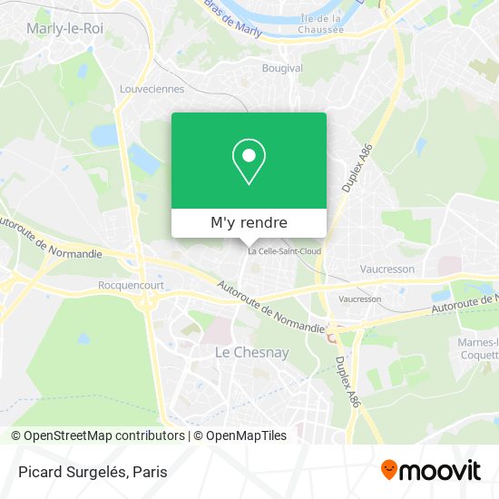 Picard Surgelés plan