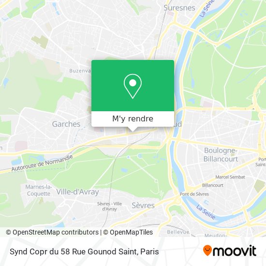 Synd Copr du 58 Rue Gounod Saint plan