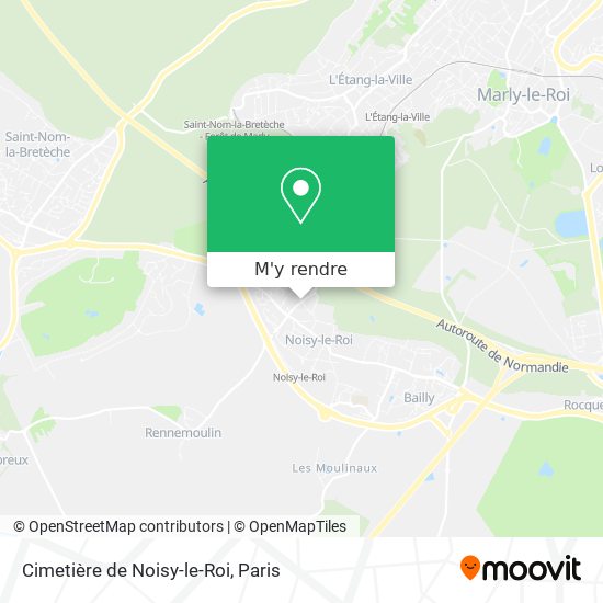 Cimetière de Noisy-le-Roi plan