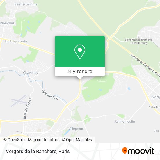 Vergers de la Ranchère plan