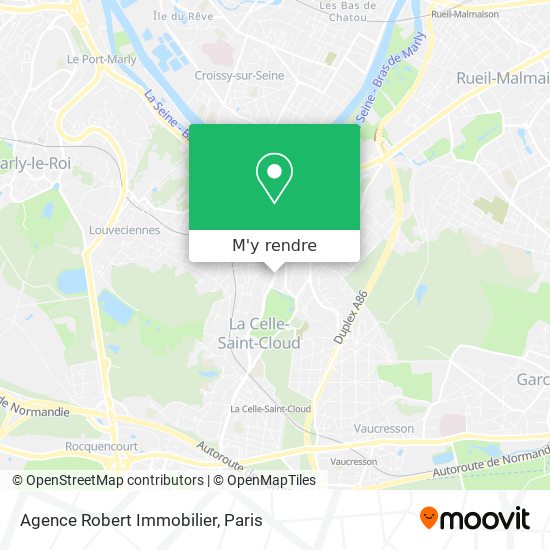 Agence Robert Immobilier plan