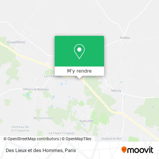 Des Lieux et des Hommes plan