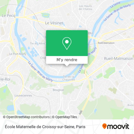 École Maternelle de Croissy-sur-Seine plan