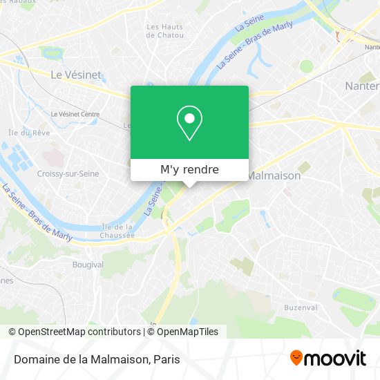 Domaine de la Malmaison plan
