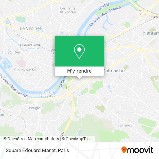 Square Édouard Manet plan