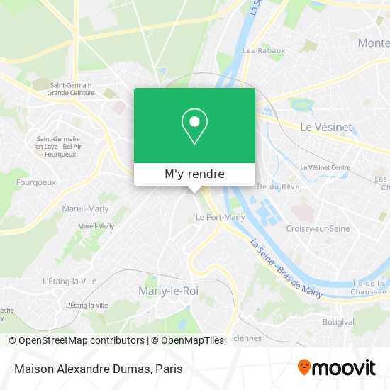 Maison Alexandre Dumas plan