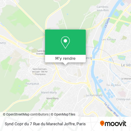 Synd Copr du 7 Rue du Marechal Joffre plan