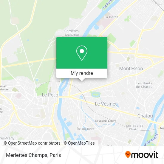 Merlettes Champs plan