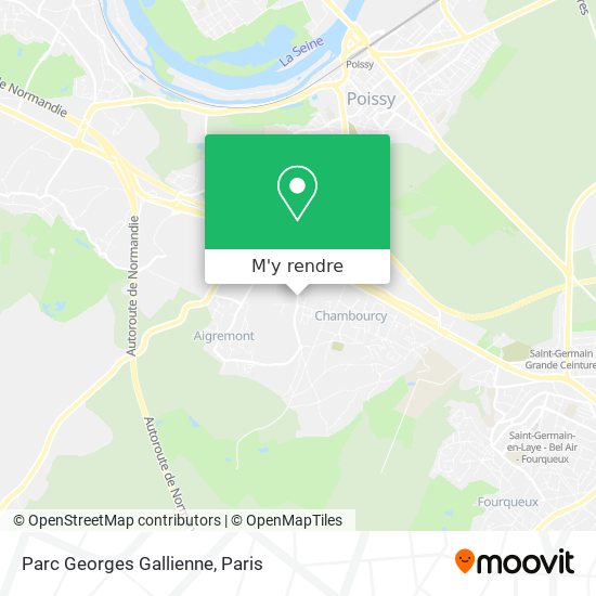 Parc Georges Gallienne plan