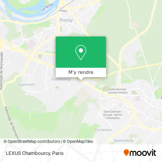 LEXUS Chambourcy plan