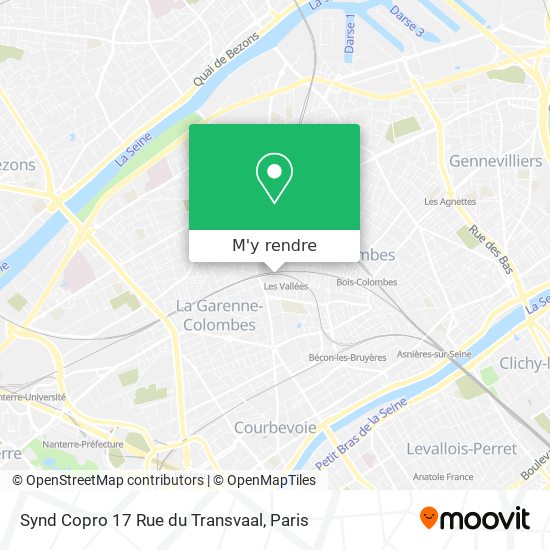 Synd Copro 17 Rue du Transvaal plan