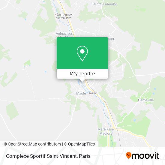 Complexe Sportif Saint-Vincent plan