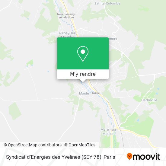 Syndicat d'Energies des Yvelines (SEY 78) plan