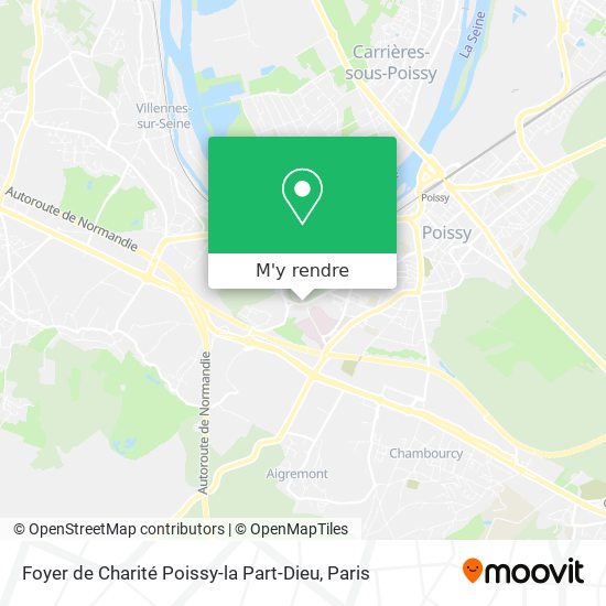 Foyer de Charité Poissy-la Part-Dieu plan
