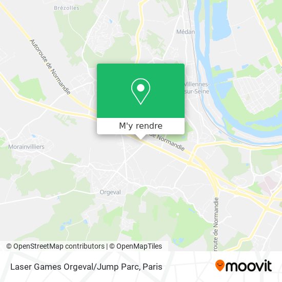 Laser Games Orgeval/Jump Parc plan